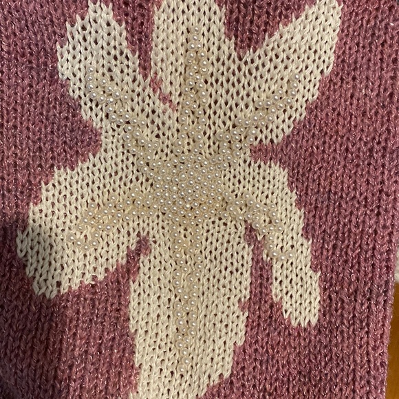 Vintage Joyce Pearl embellished sweater - Picture 6 of 8